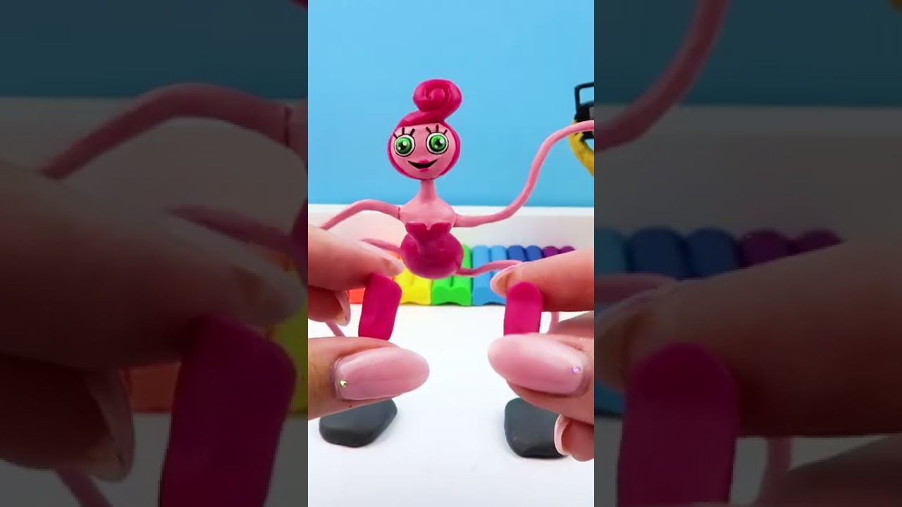 DIY: ✋Mommy Long Legs Spider in Real Life🤚 Articulated Clay 3D Figure Poppy  Playtime Chapter 2 