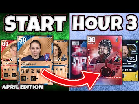 Building the Best HUT Team Possible in 3 Hours of NHL 24 (April Edition)