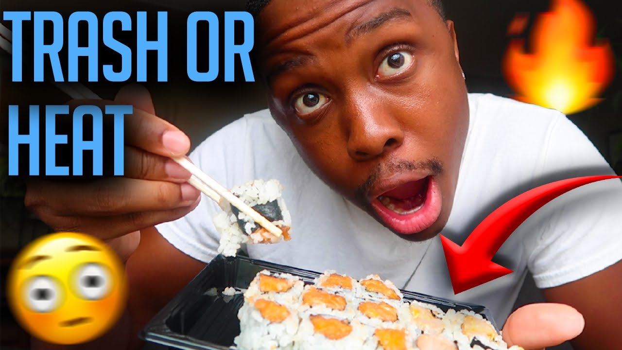 TRYING SUSHI FOR THE FIRST TIME | SUSHI MUKBANG - YouTube