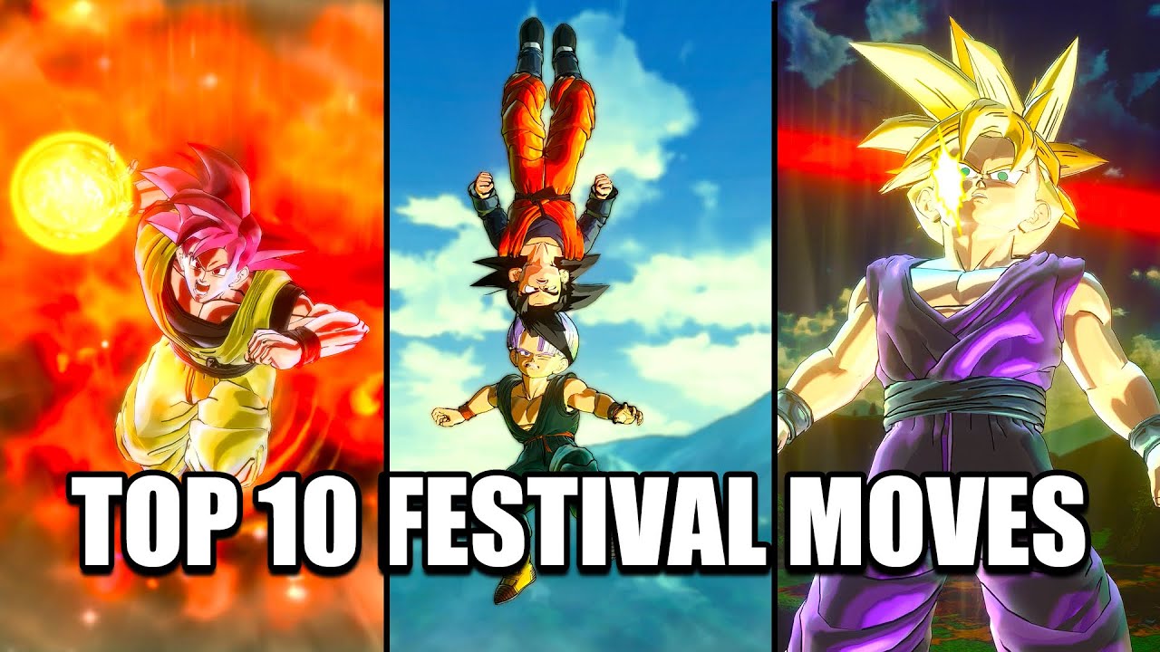 ТОП-10 ЛУЧШИХ ФЕСТИВАЛЬНЫХ ЭКСКЛЮЗИВНЫХ ПРИЕМОВ В XENOVERSE 2