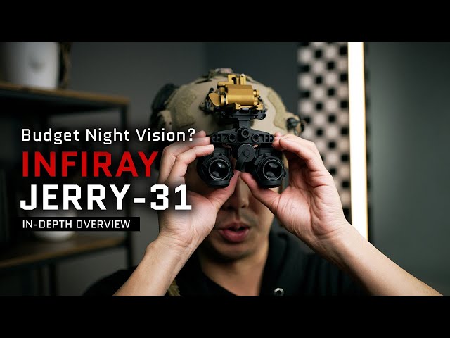 Jerry 31 Articulating White Phosphor Gen2 Night Vision Goggle