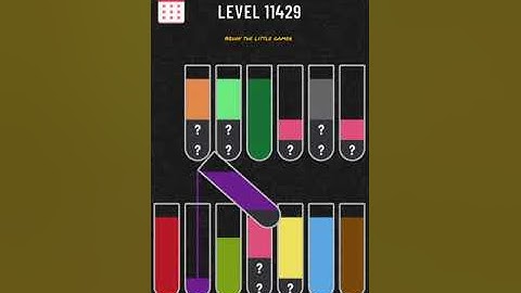 Water sort puzzle level 11429