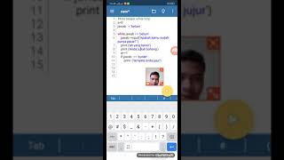 Pertemuan 10 while loop, break,continue, pass