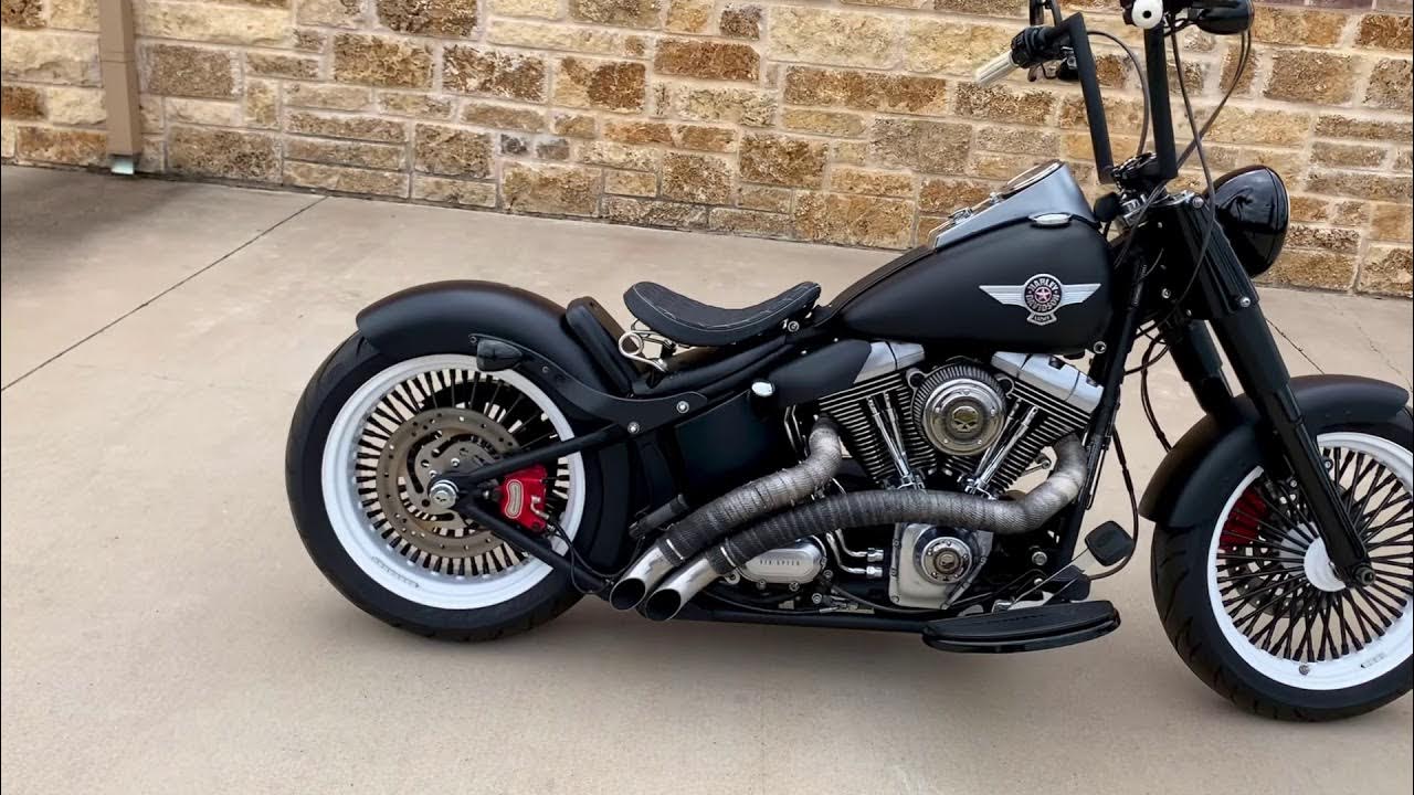 Harley Davidson FLSTFB fat boy