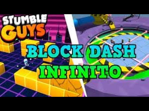 BLOCK DASH INFINITO! Stumble Guys Live Gioco con voi! 