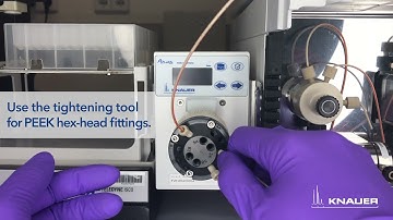 KNAUER FPLC Tutorial: Column selection valve