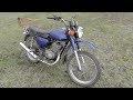 Мотоцикл МИНСК 125,запуск после зимы,сезон 2019,начало.bike minsk 125