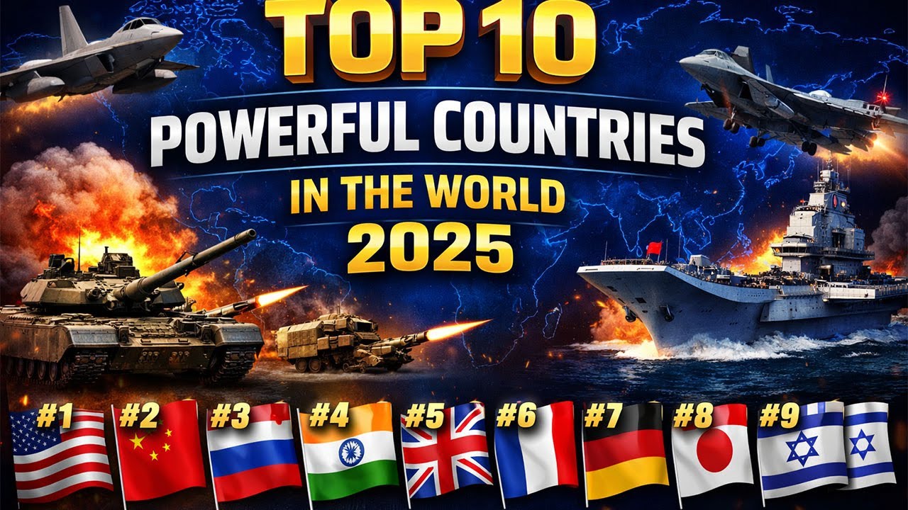 Most  Powerful countries in the world 2026
