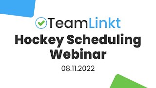 Hockey Scheduling Webinar - TeamLinkt screenshot 4