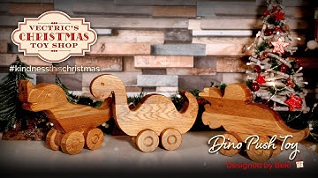 Dino Push Toy with Beki | Vectric