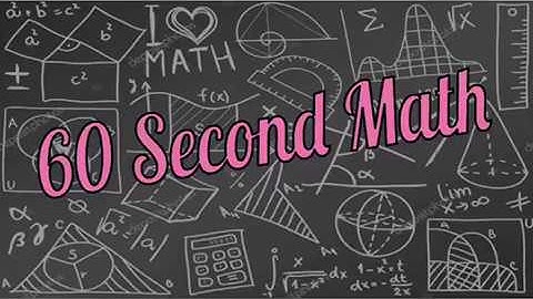 Expressions (Coefficients, Terms, Constants) - 60 Second Math