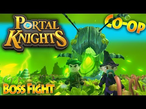 Portal Knights Multiplayer - Episode 8 - Boss Fight: Ancient Worm [Co-op | 1.5 | HD]