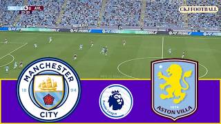 Manchester City VS Aston Villa | Premier League Football | PES 21 Simulation