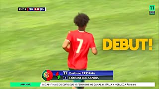 Cristiano Júnior Debut For Portugal U15 Against Japan 13.05.2025
