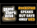 Rockstar Responds To Definitive Edition Failure - Decides To Lie and Play Victim