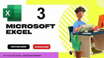 Microsoft Excel Tutorial in Pashto Part 3