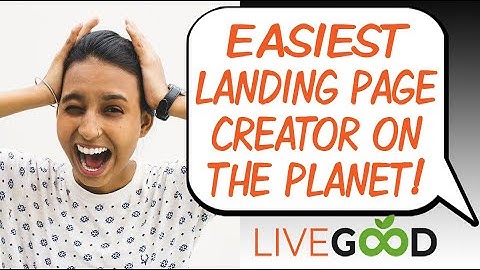 LiveGood: Create Your Own Unlimited Landing Pages Easily