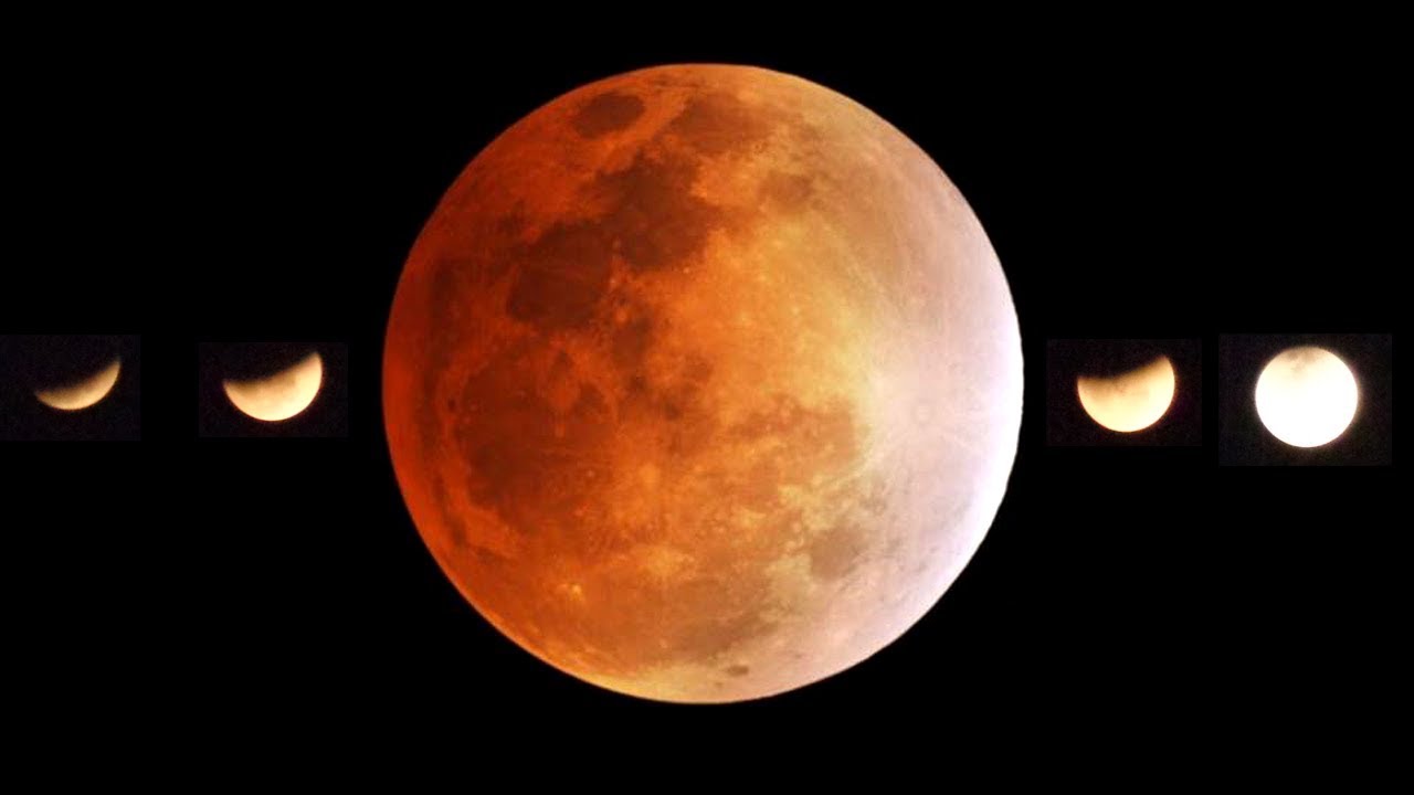 Watch 'Super Blue Blood Moon' and Lunar Eclipse - Time Lapse of 31 st ...
