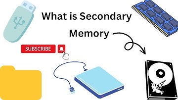 What is Secondary Memory | सेकंडरी मेमोरी क्या है? With Full Explanation