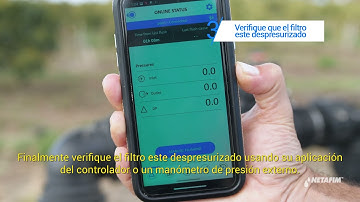AlphaDisc ™ Filtro de Discos – Despresurizar el filtro