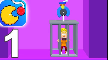 Rescue Machine Gameplay Walkthrough Part 1 - Level 1-15 (iOS Android)