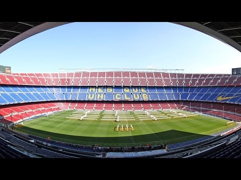 Video: Stadium Barcelona: Keterangan, Sejarah, Lawatan, Alamat Tepat