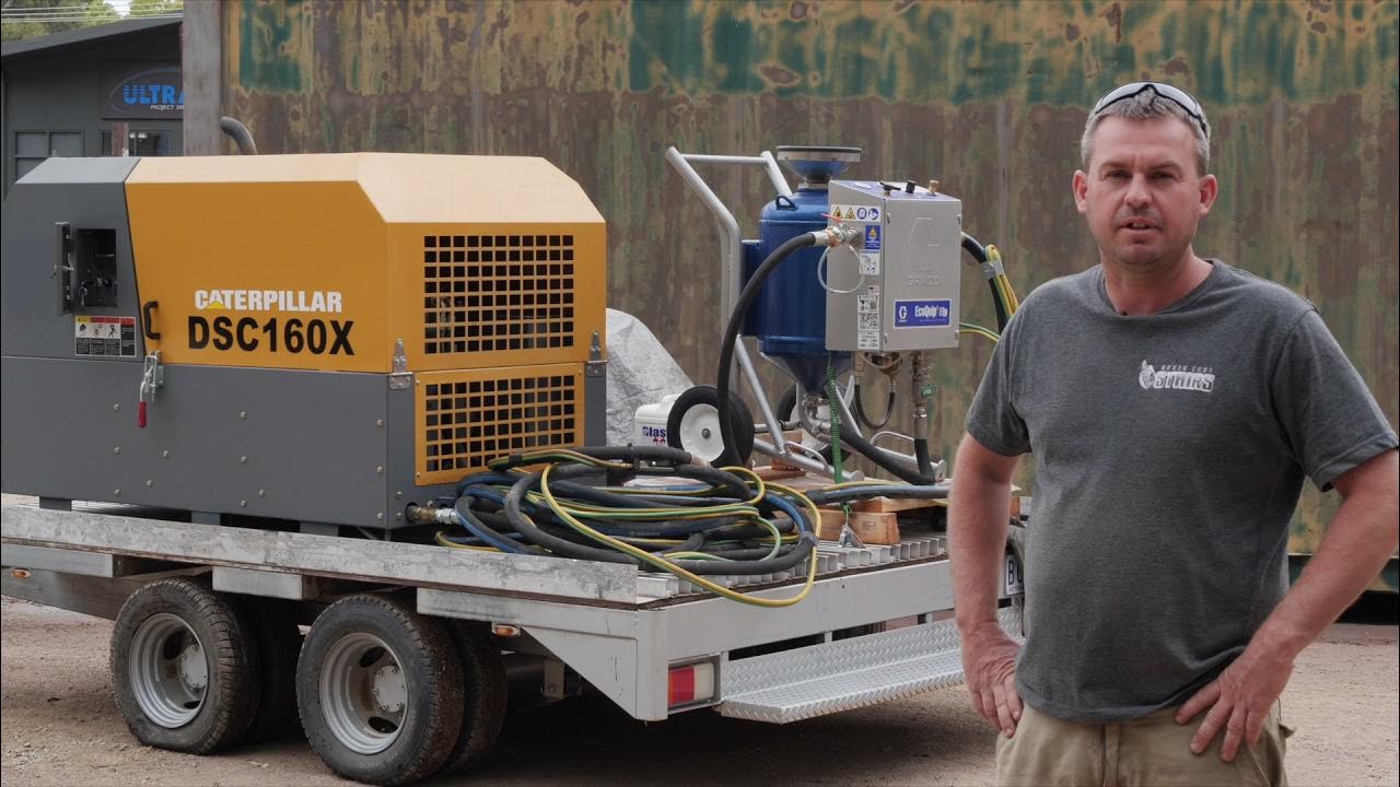 Sandblaster Hire YouTube