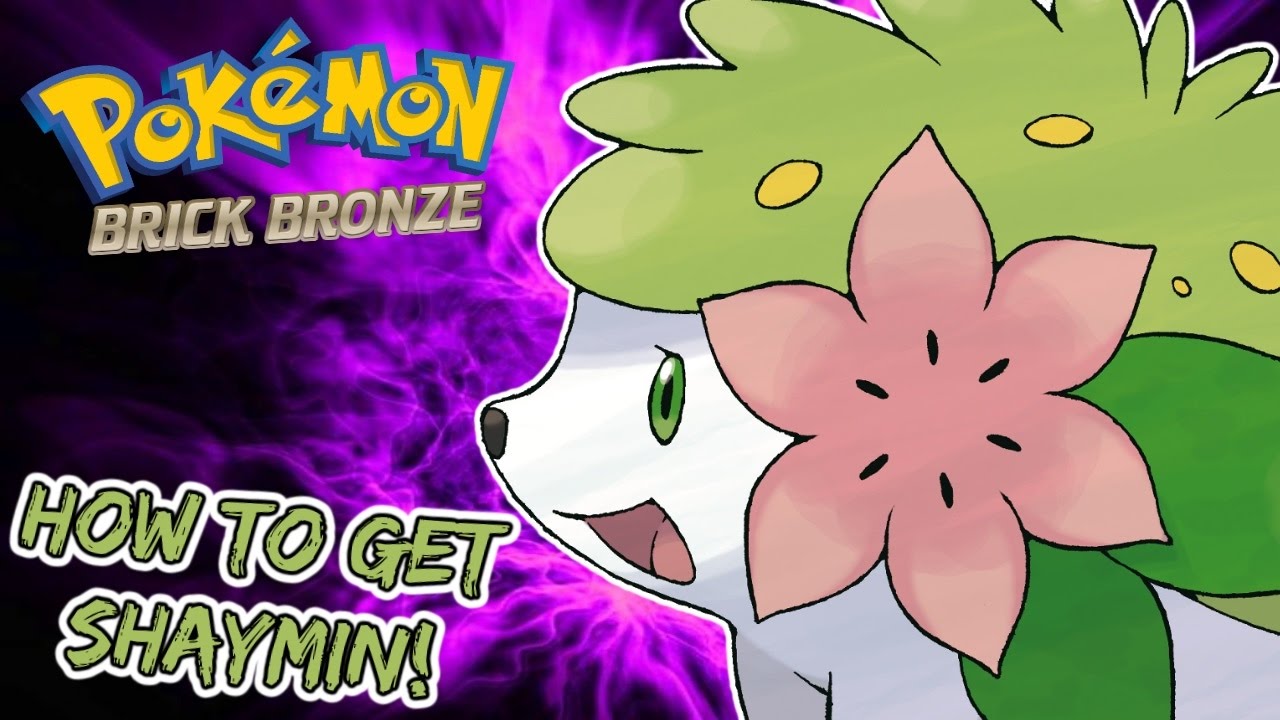 Pokemon Brick Bronze - How To Get Shaymin! - YouTube