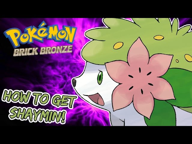 Pokemon Brick Bronze Route 9 Shaymin Quest [ROBLOX] 