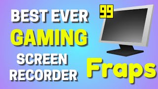 BEST GAME RECORDING SOFTWARE |  Download Fraps(FULL VERSION) - FREE  - [ 2020]