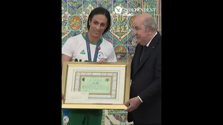 تبون يكرم الملاكمة #إيمان_خليف وزملائها بعد فوزهم بالميداليات في الأولمبياد #نكمن_في_التفاصيل