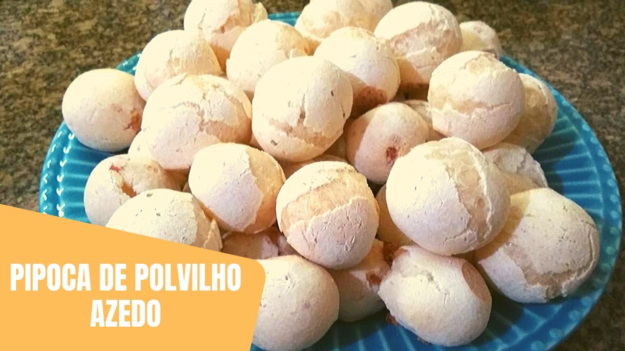 Incrível essa receita pipoca de polvilho azedo