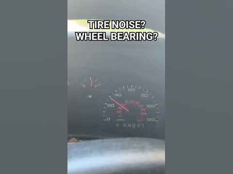 TIRE NOISE? WHEEL BEARING? ITS THE LOUDEST AROUND 35MPH - YouTube