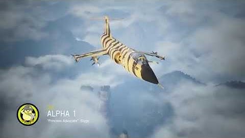 The F104-Starfighter in Ace Combat 7 Multiplayer