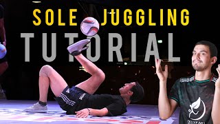Sole Juggling Tutorial / Freestyle Football by AhmadrezaFS screenshot 4