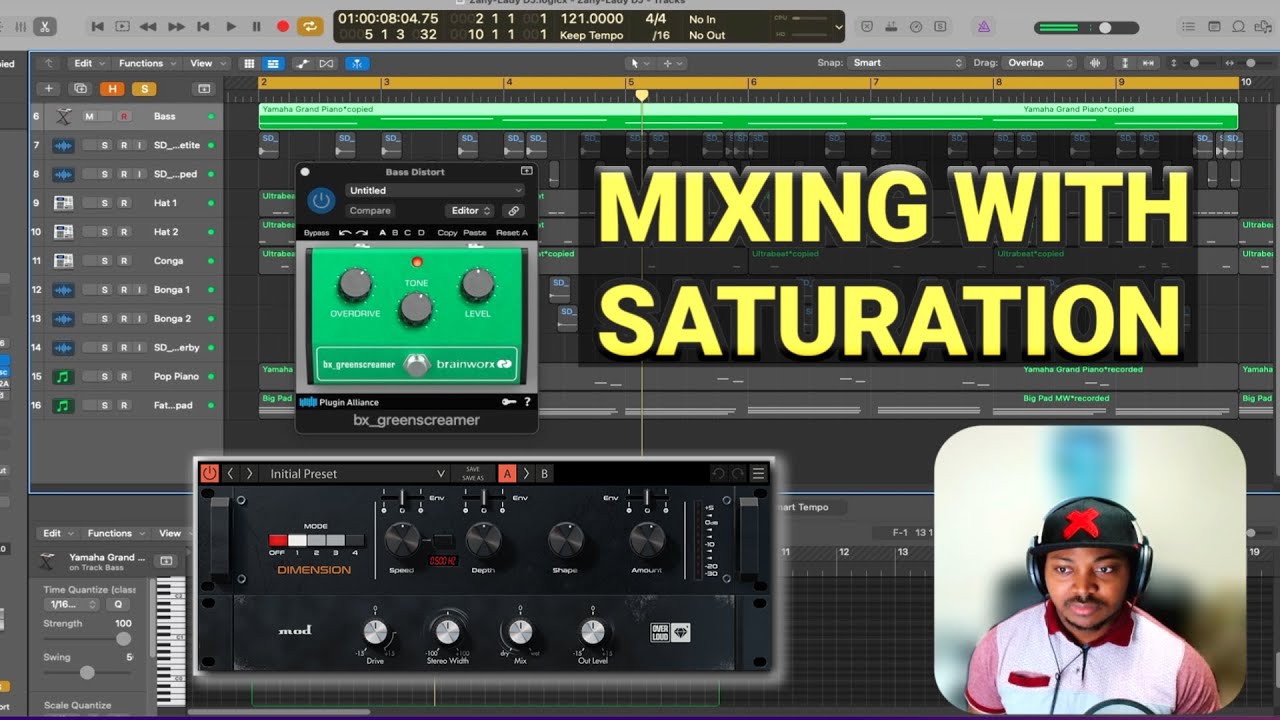Mixing BASS That Cuts Through With Saturation And Distortion - YouTube