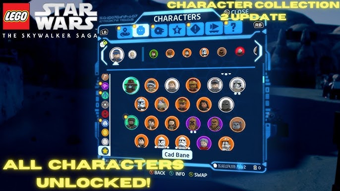 LEGO® Star Wars™: The Skywalker Saga Character Collection 2