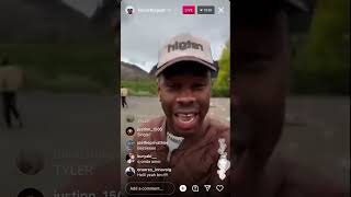 Tyler, the Creator Instagram live after Grammy win (April 3, 2022)