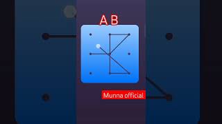 A B Amajing pattern lock #shorts #youtubeshorts #viral .