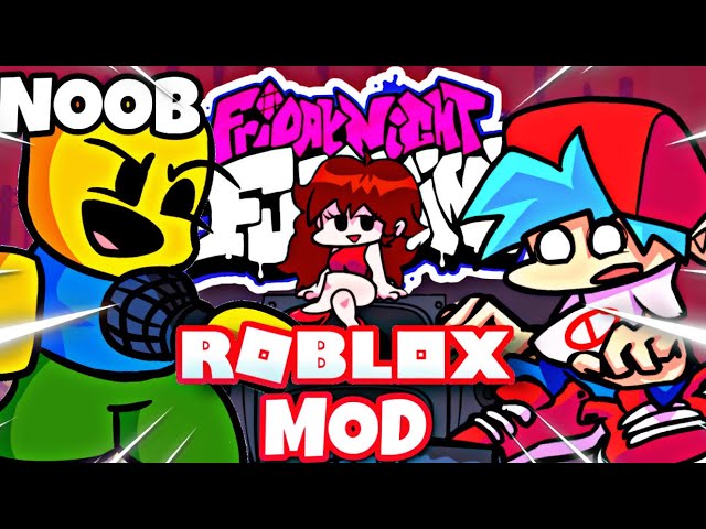 vs noob roblox [Friday Night Funkin'] [Mods]