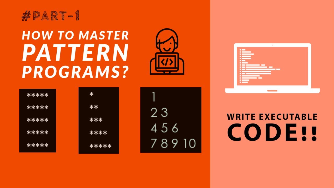 Pattern programs made easy | Part - 1 - YouTube