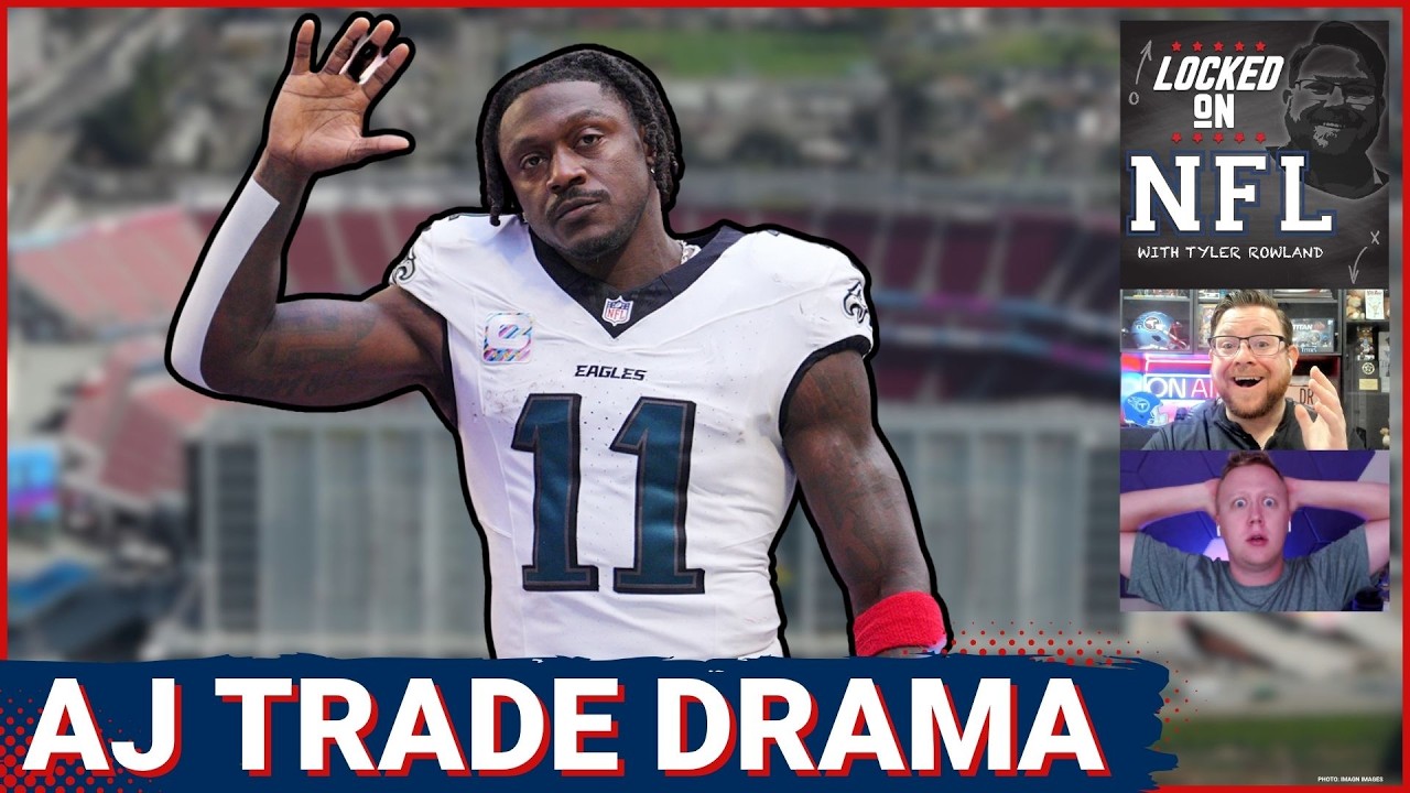 AJ Brown TRADE DRAMA gives Philadelphia Eagles LEVERAGE & Jaguars Consider Brian Thomas Jr. Trade AJ Brown TRADE DRAMA gives Philadelphia Eagles LEVERAGE & Jaguars Consider Brian Thomas Jr. Trade