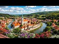 🇨🇿 Český Krumlov Walking Tour 4K — The Most Beautiful Town in Czech Republic