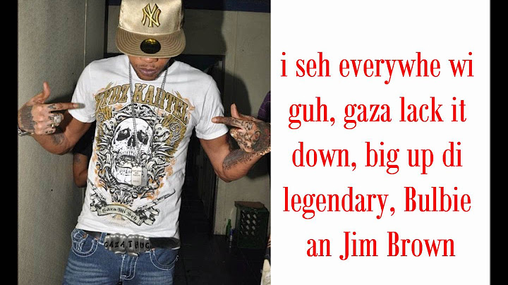 Vybz Kartel - Welcome the outlaw {LYRICS ON SCREEN} June 2011.