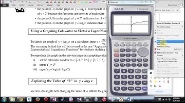 FOM 12 U4L3 Analyzing Logarithmic Functions
