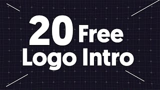 20 Free Simple Logo Intro for Adobe Premiere Pro Template