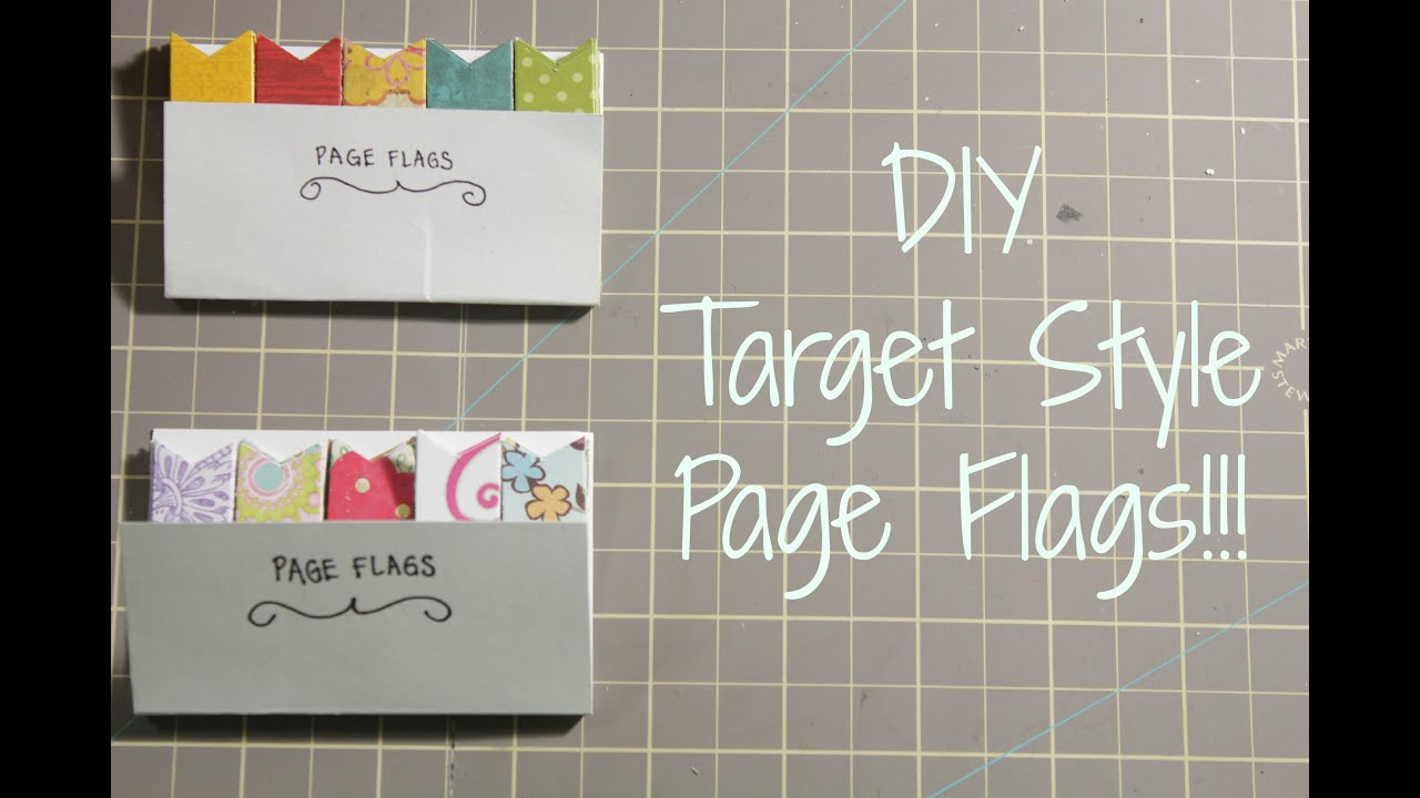 DIY: How To Make Page Flags | EbbyDoesItAll