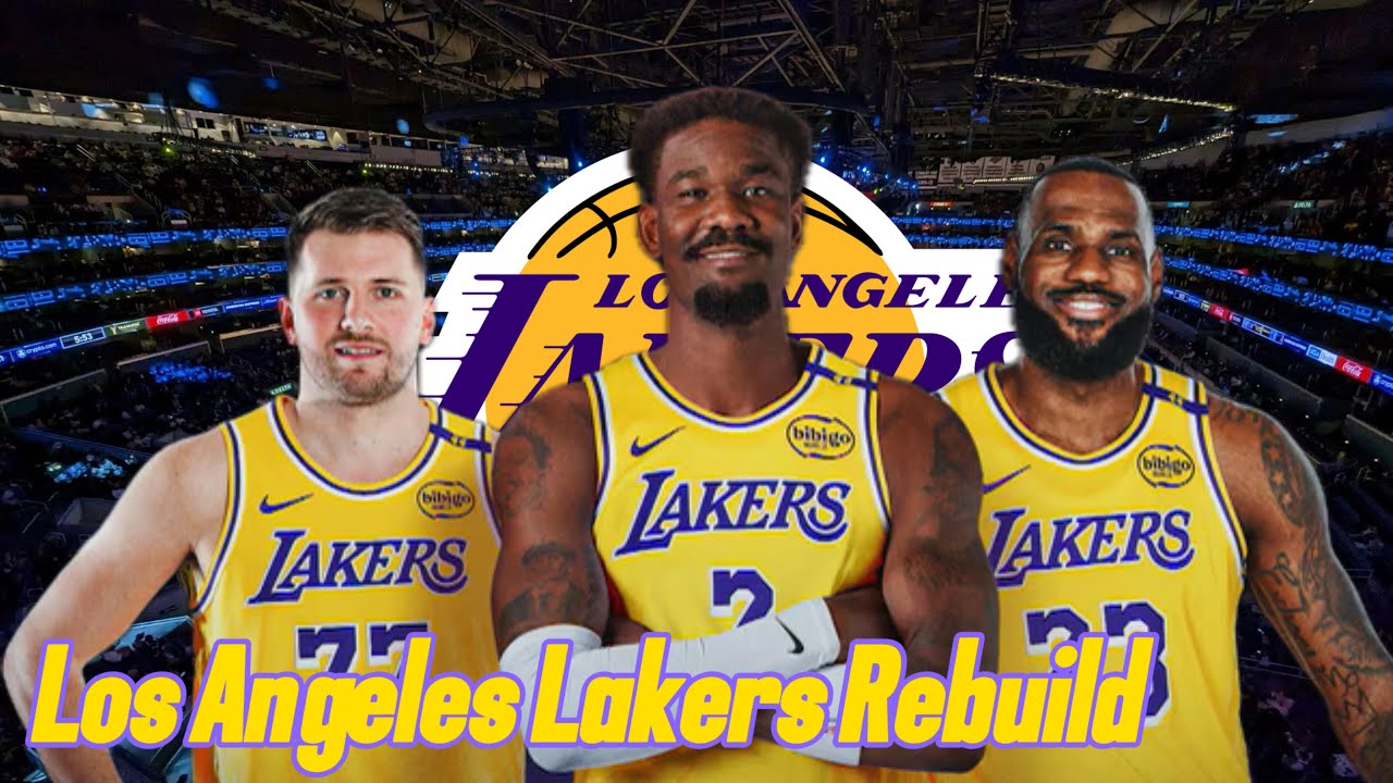 Rebuilding The Los Angeles Lakers After Signing Deandre Ayton! - YouTube