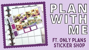 PLAN WITH ME // Penny Pages A5 Pentrix Academic Planner // Ft. Only Plans Sticker Shop