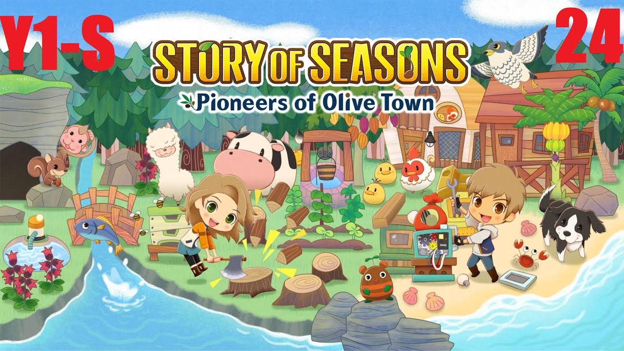 STORY OF SEASONS  Pioneers of Olive Town Y1 Summer Day 24